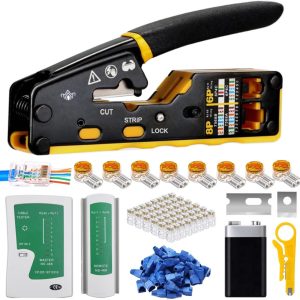 Pass Through RJ45 Network Tool Kit